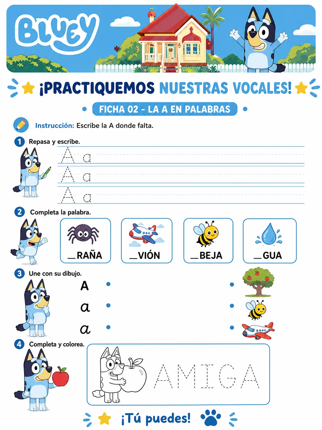 Ficha 2 · Vocales