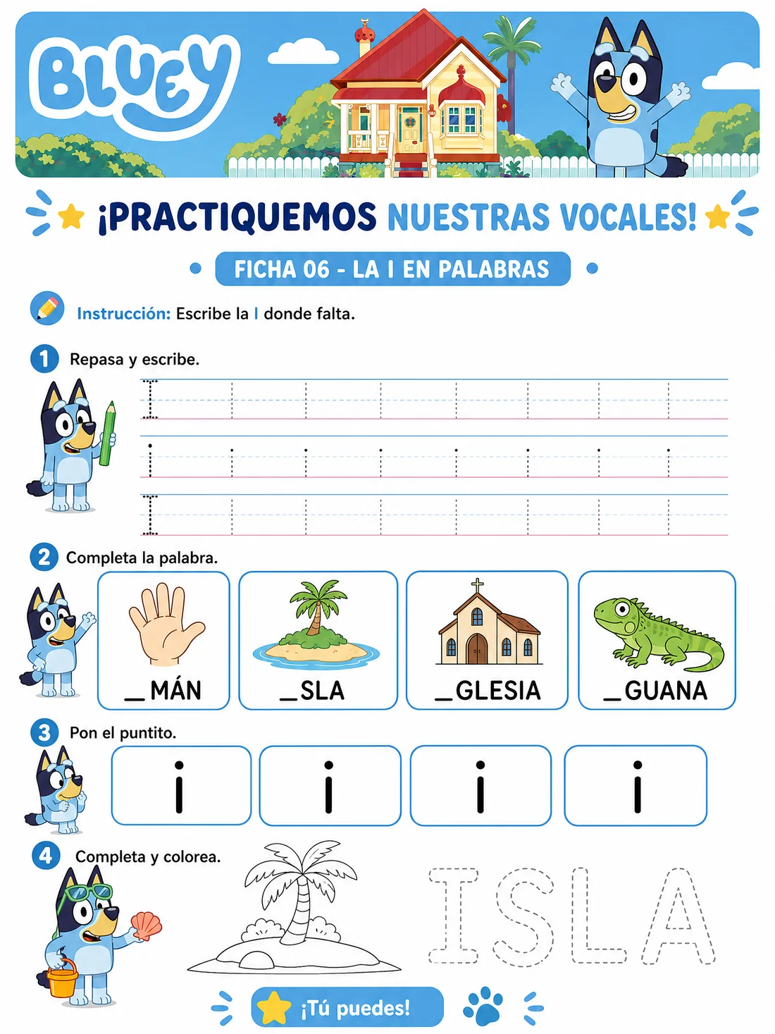 Ficha 6 · Vocales