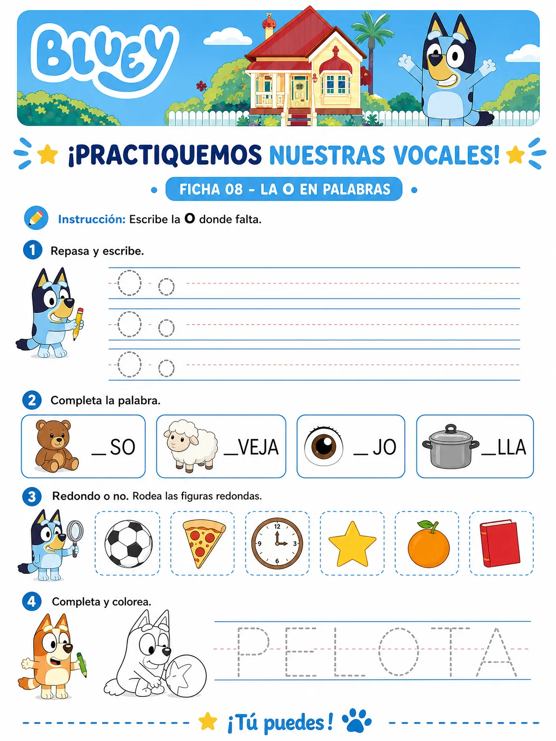 Ficha 8 · Vocales