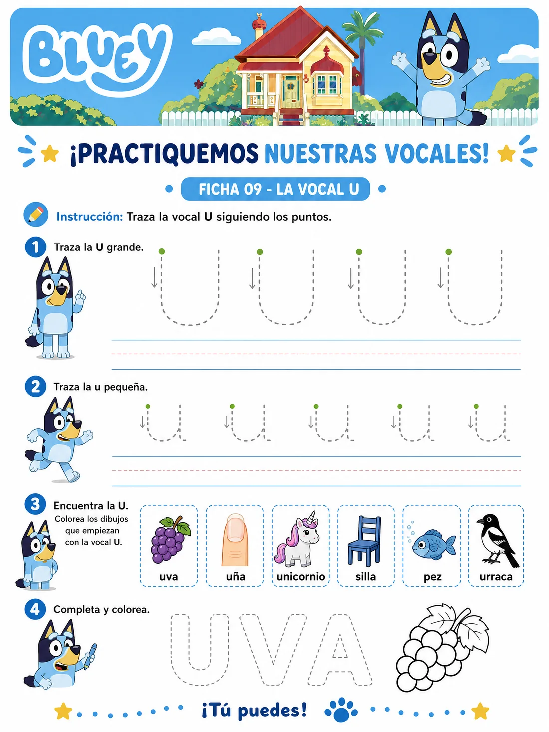 Ficha 9 · Vocales