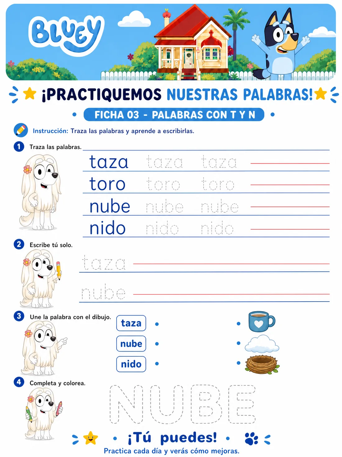 Ficha 3 · Palabras
