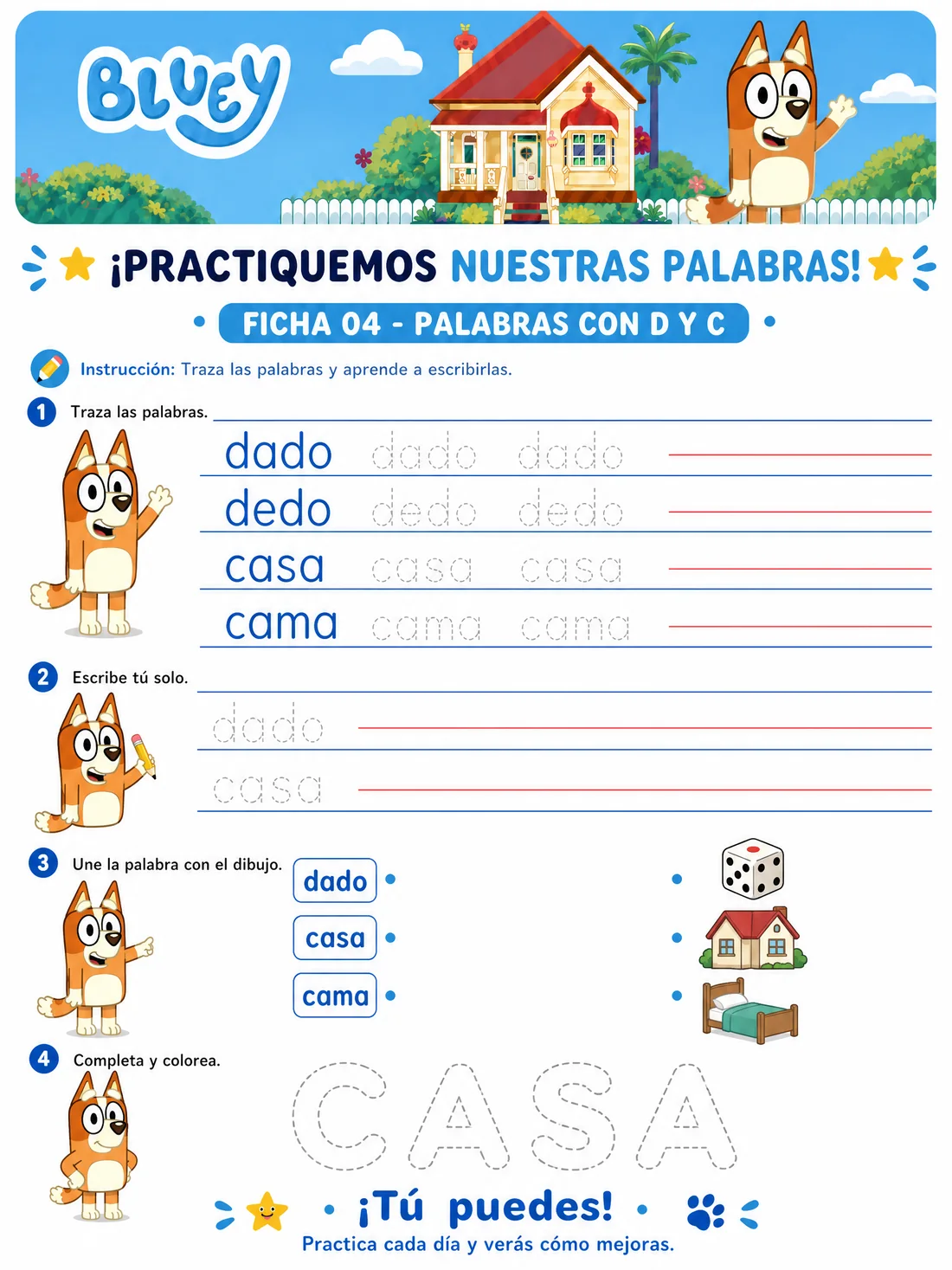Ficha 4 · Palabras