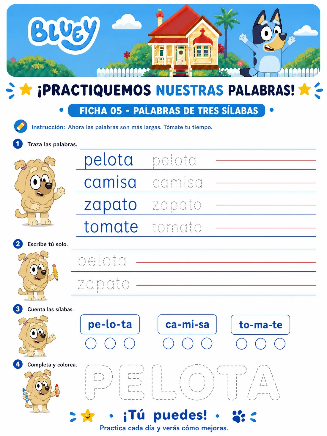 Ficha 5 · Palabras