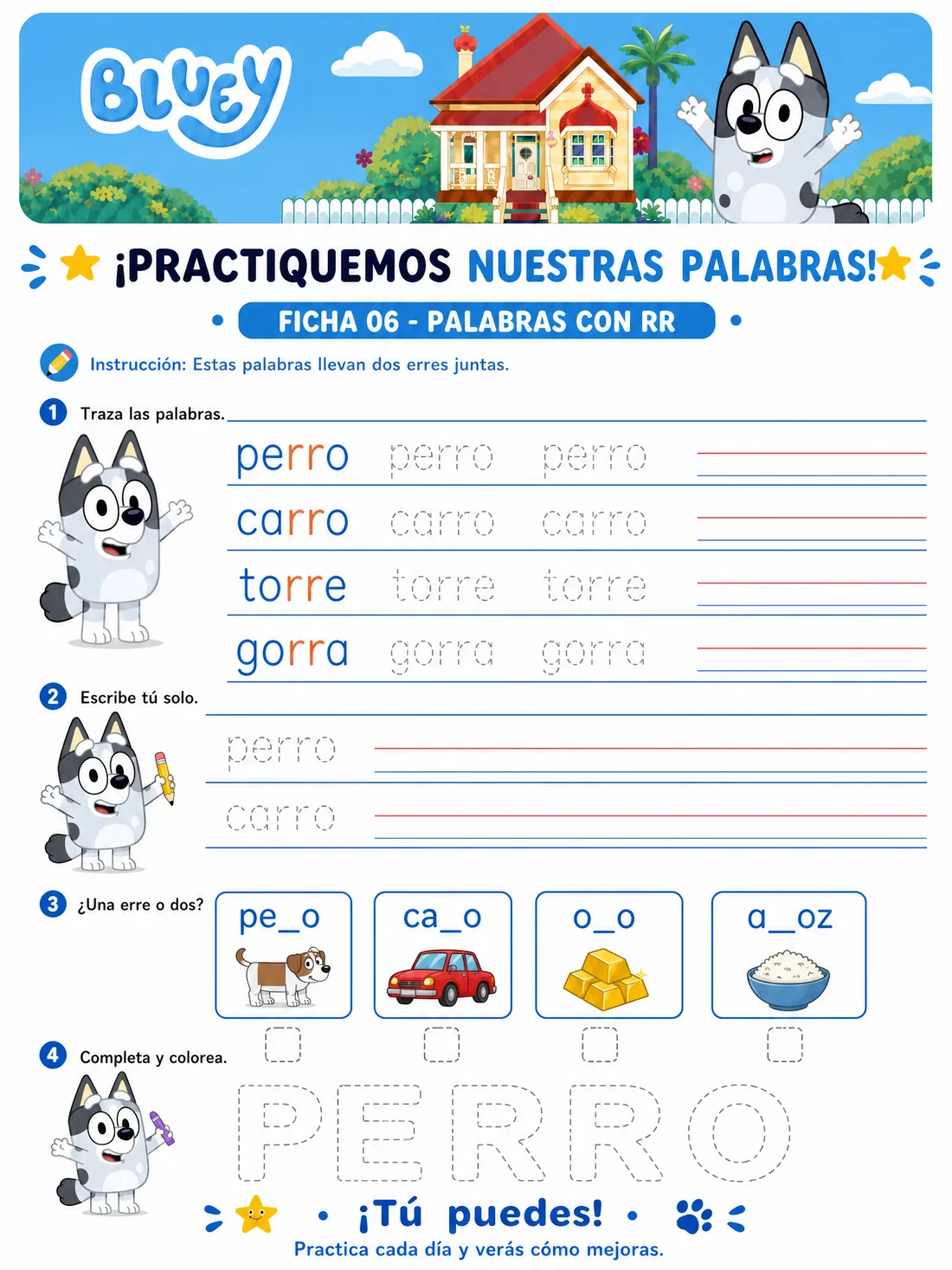 Ficha 6 · Palabras