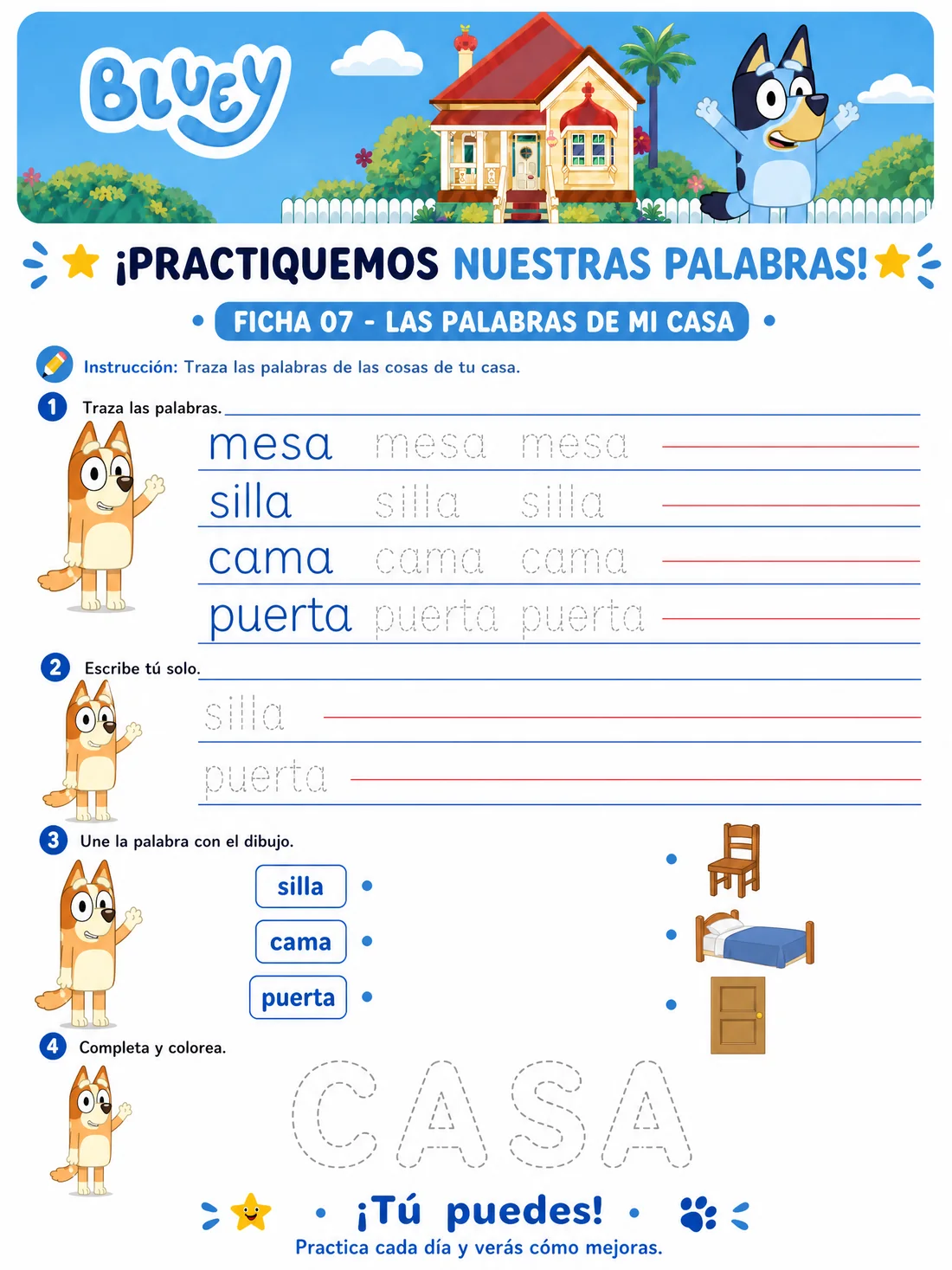Ficha 7 · Palabras
